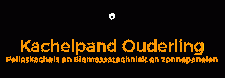 Kachelpand Ouderling Kraggenburg